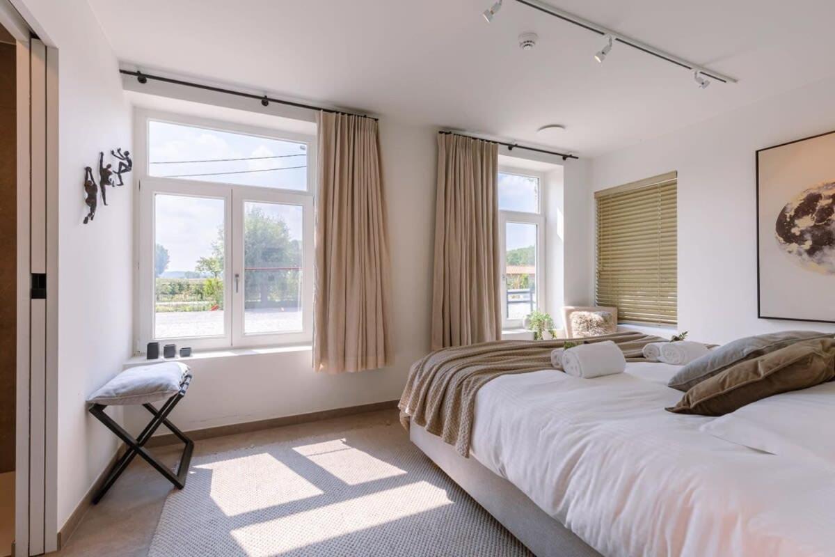 Huswell - Lord - Charming Double Room At Ranch "De Blauwe Zaal" 布鲁日 外观 照片